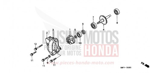 WATER PUMP CR80RB1 de 2001